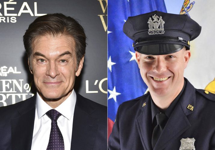 Dr. Oz aids police in resuscitating man at Newark airport